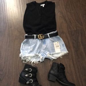 NWT Zara Trafaluc denimwear shorts